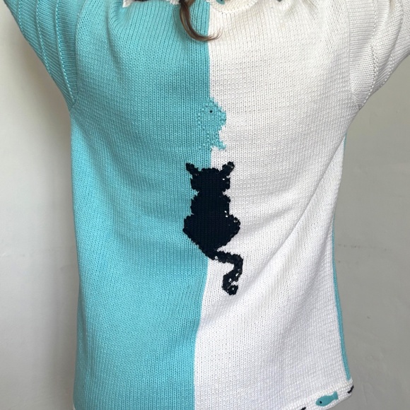 Storybook Knits Black Cats Cardigan - Picture 3 of 8